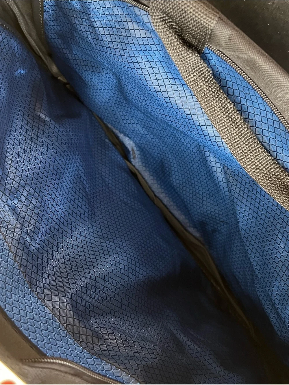 NEW Blue and Black Large Laptop Tech Messenger Portfolio Bag